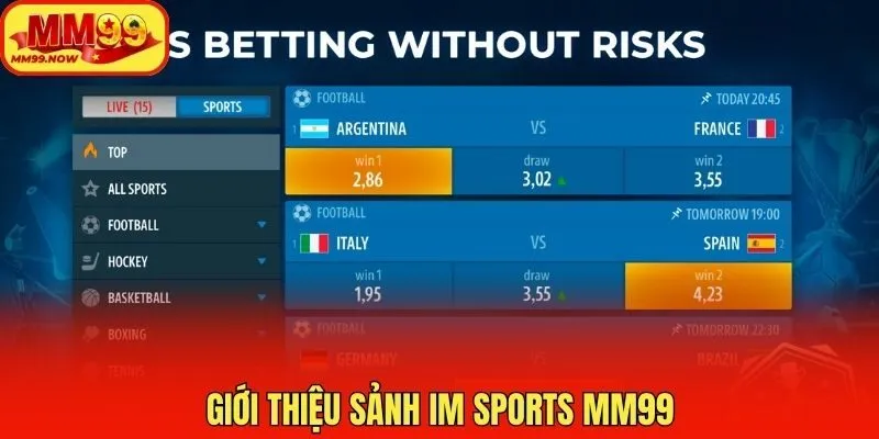 Giới thiệu sảnh IM Sports MM99